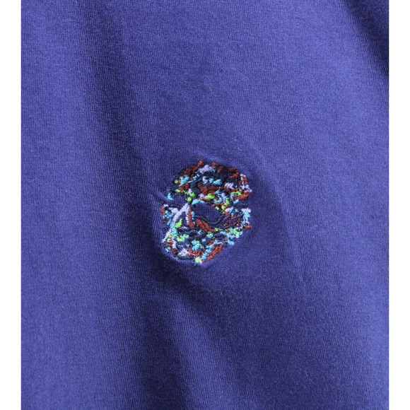 Robert Graham Men's Classic Fit 100% Supima Cotton Polo Shirt Navy Blue Sz XL - Picture 5 of 7